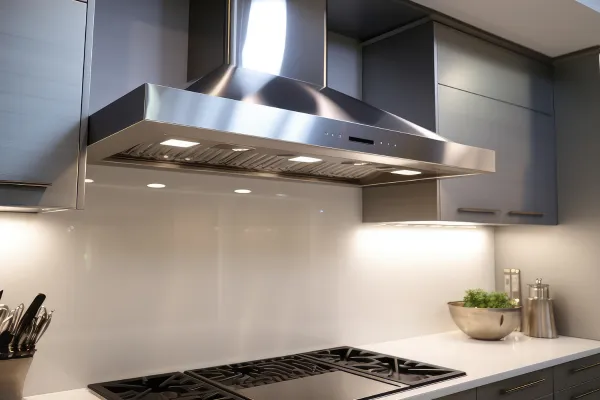 Coifa de cozinha moderna e elegante